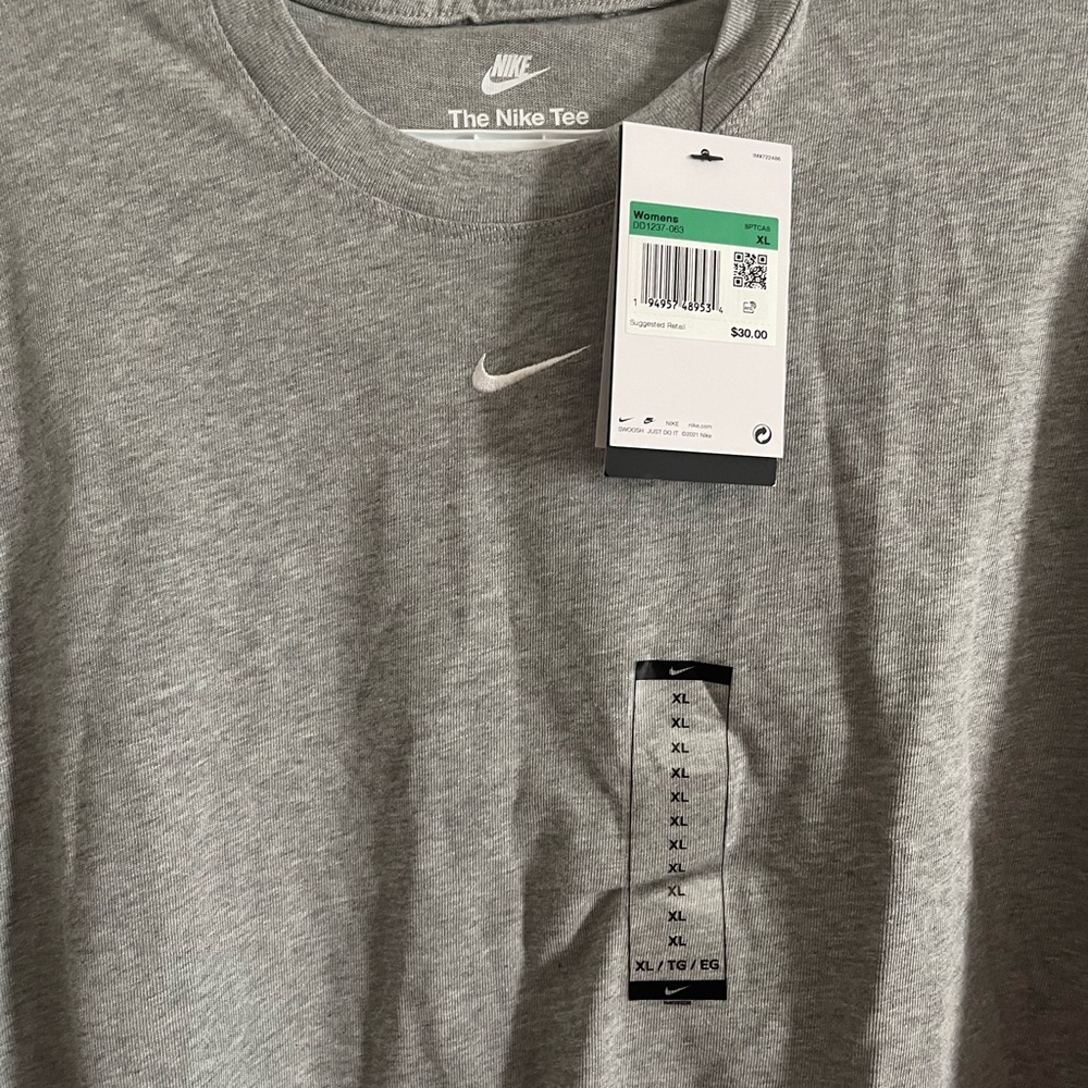 Nike Gray Short Sleeve Tee - Picture 4 of 5